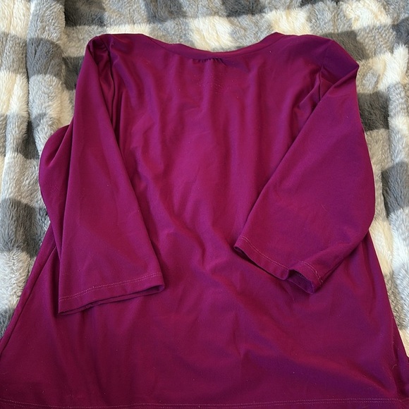 Reitmans Women's Purple Top XL - Picture 4 of 5